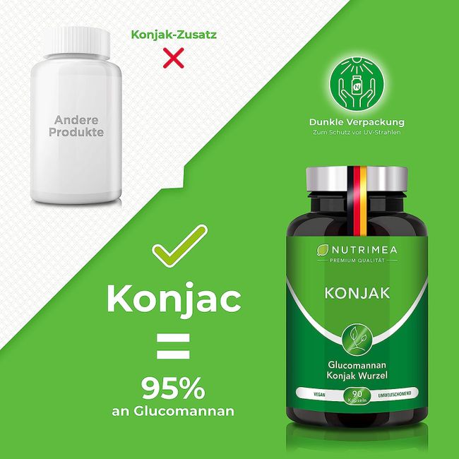 Nutrimea Konjak · Hochdosiert · 90 Kapseln – Bild 6