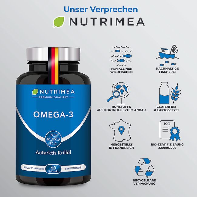 Nutrimea Omega 3 60 Kapseln – Bild 5