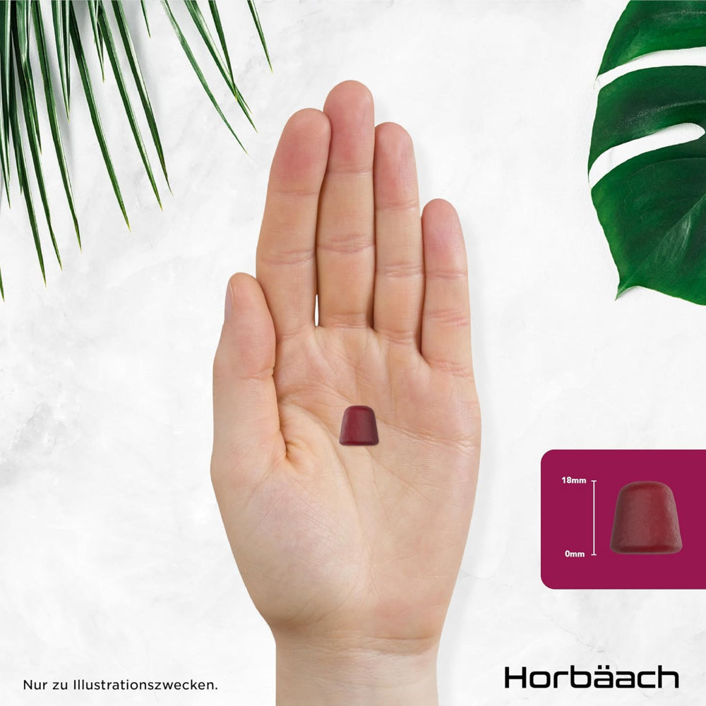 Horbaach Haut, Haare & Nägel Gummies mit 5000μg Biotin · 60 Stück – Bild 6