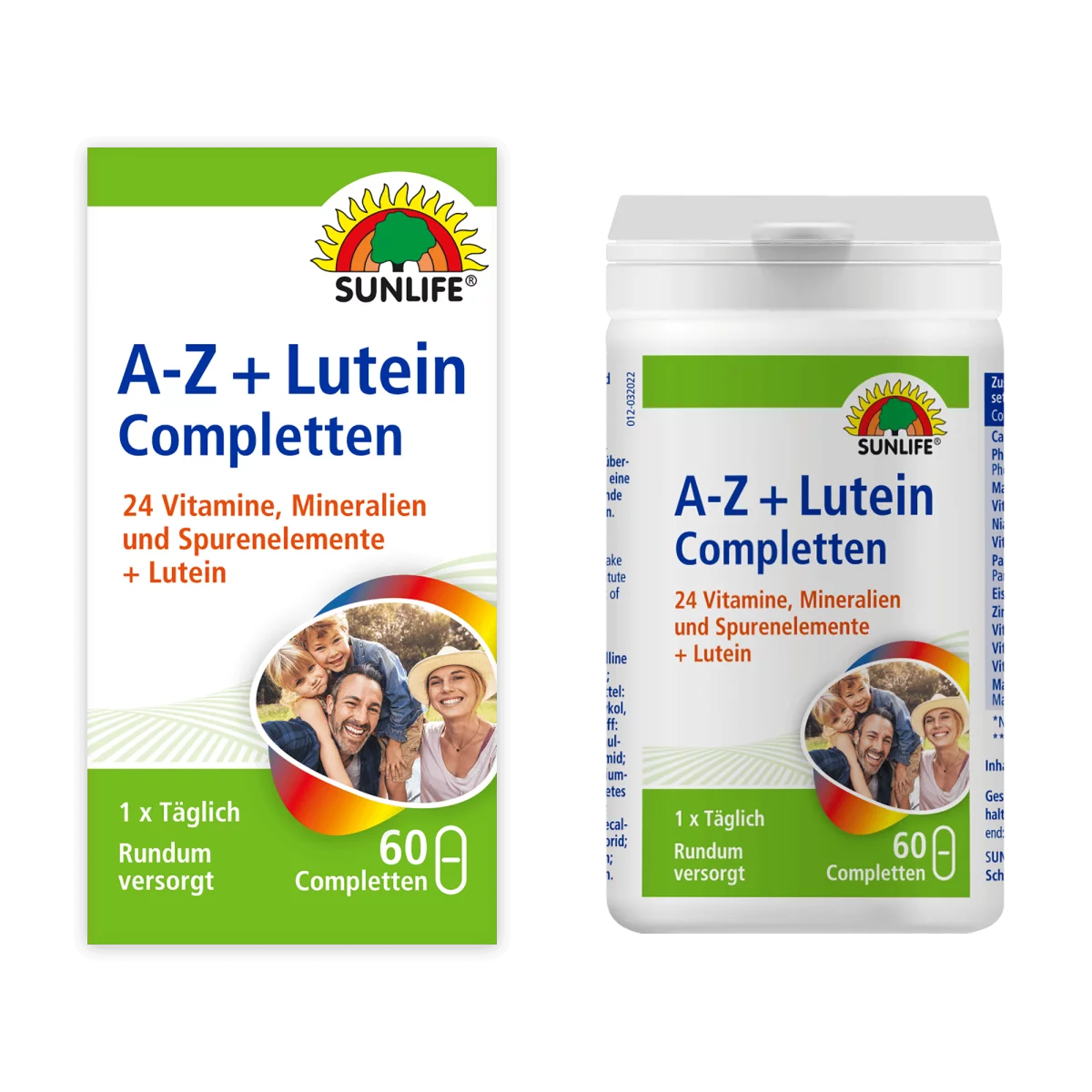 Sunlife A-Z + Lutein Tabletten – Bild 2