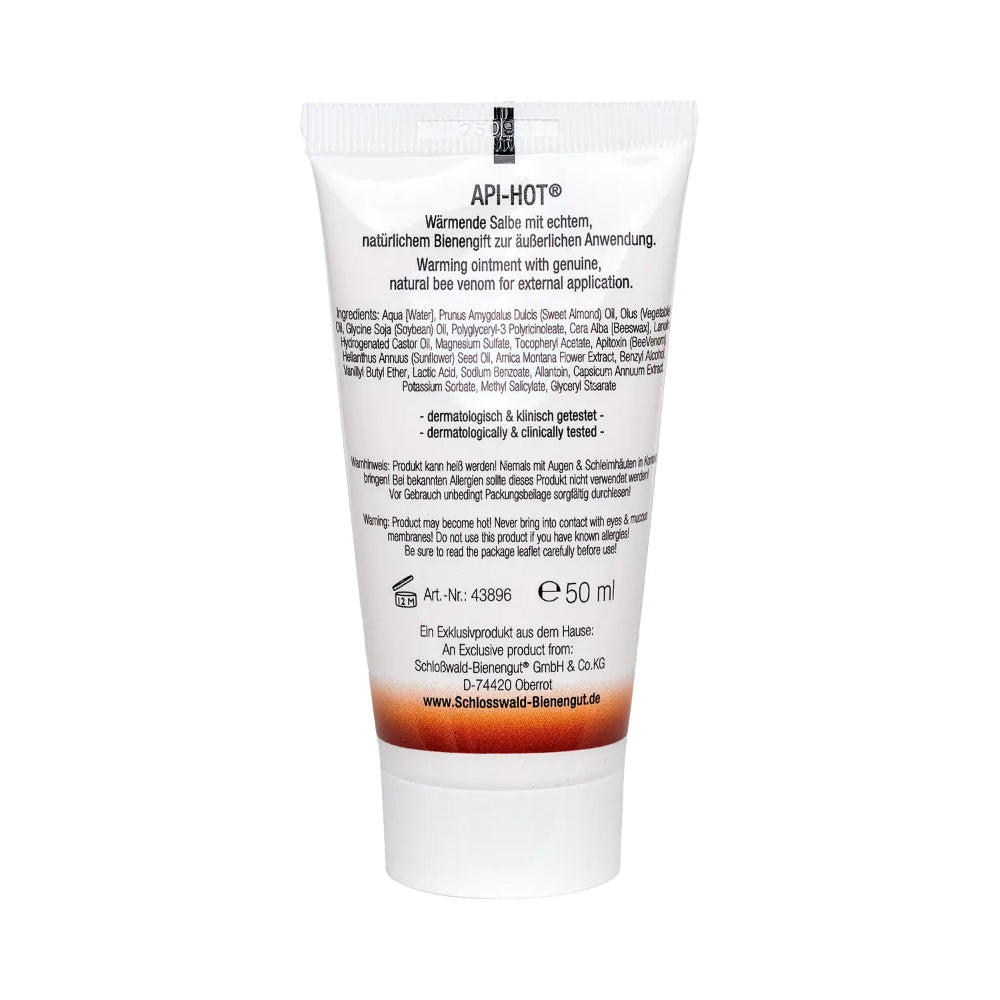 Schloßwald-Bienengut | Die ECHTE Bienengift-Salbe API-HOT® - 50ml
