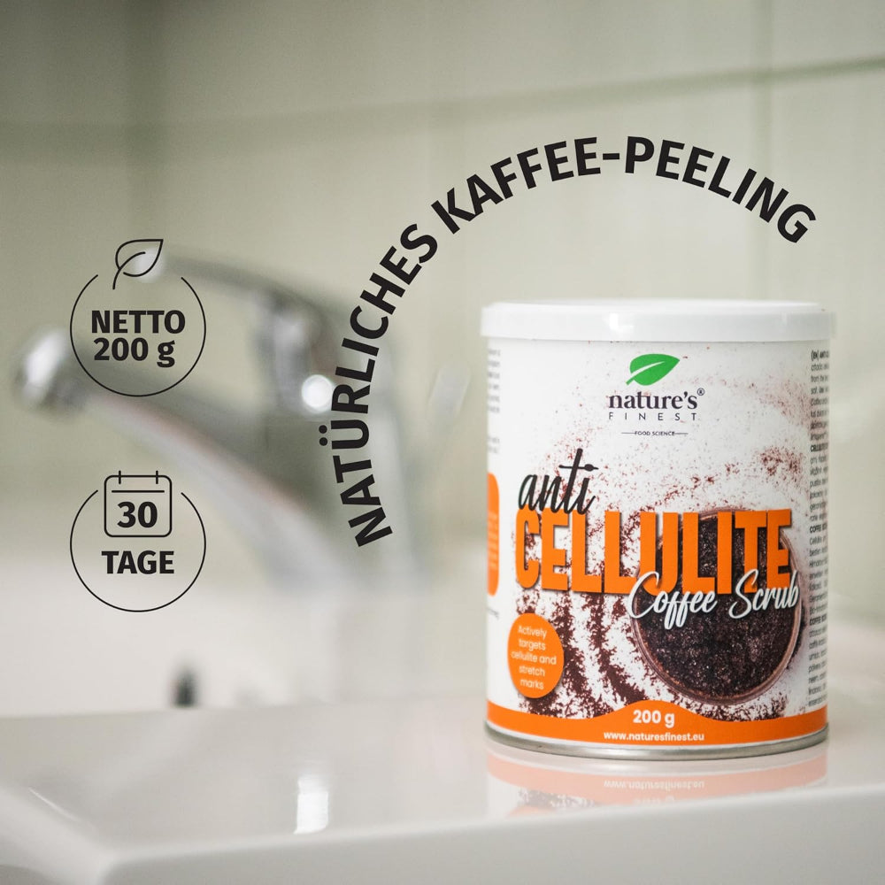 Nature's Finest Anti Cellulite Coffee Scrub · Kaffee-Peeling – Bild 4