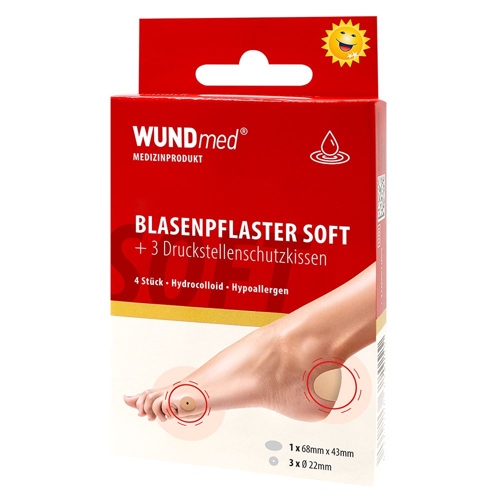 WUNDmed Blasenpflaster SOFT & Druckstellenkissen