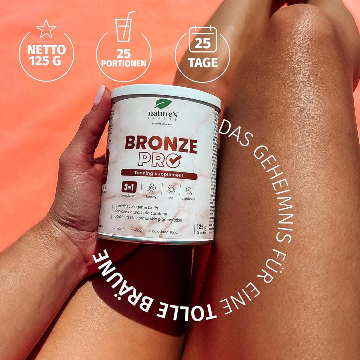 Nature's Finest Bronze PRO Bräunungs-Booster – Bild 5
