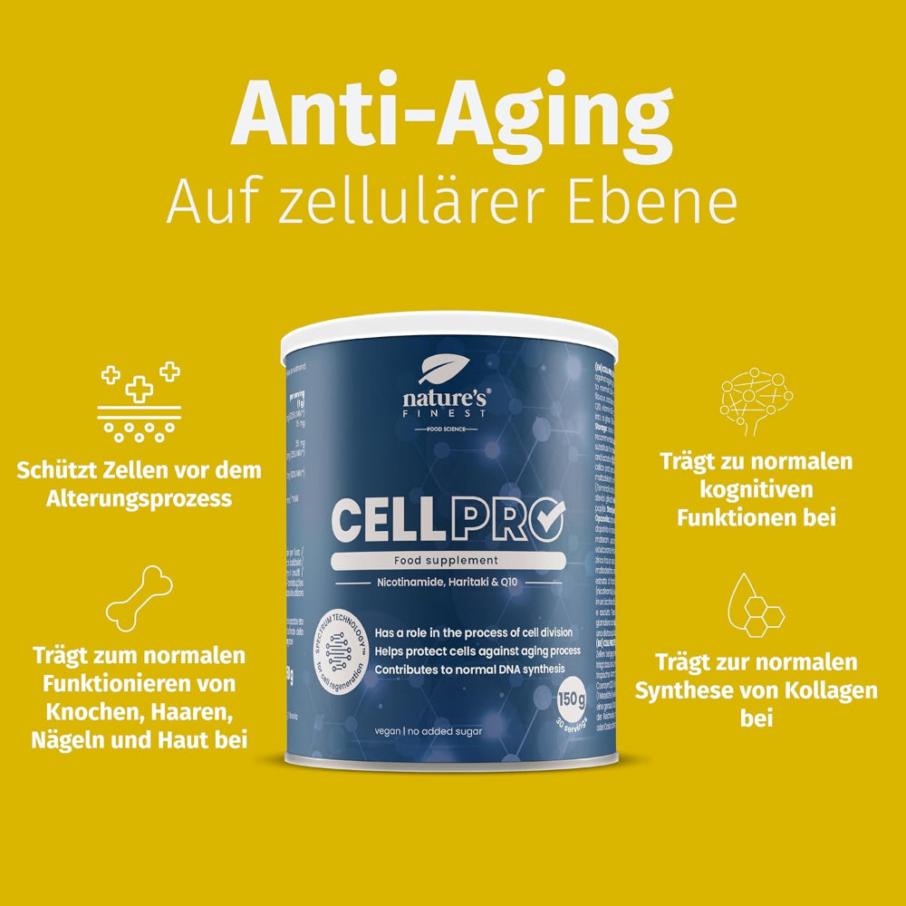Nature's Finest Cell PRO für Zellschutz und Regeneration (Anti-aging) – Bild 2