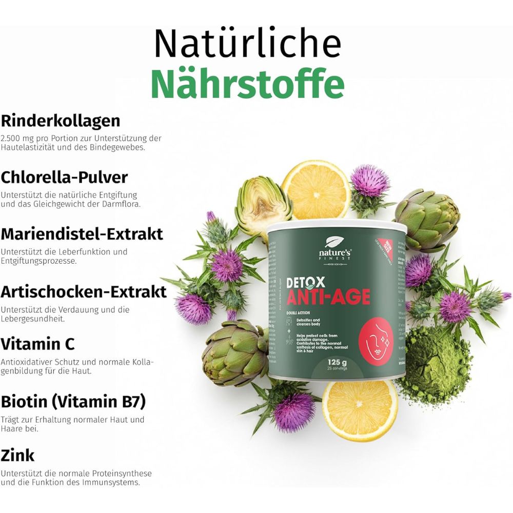 Nature's Finest Detox Anti-Age · 2-in-1-Schönheits-Entgiftungsformel – Bild 4