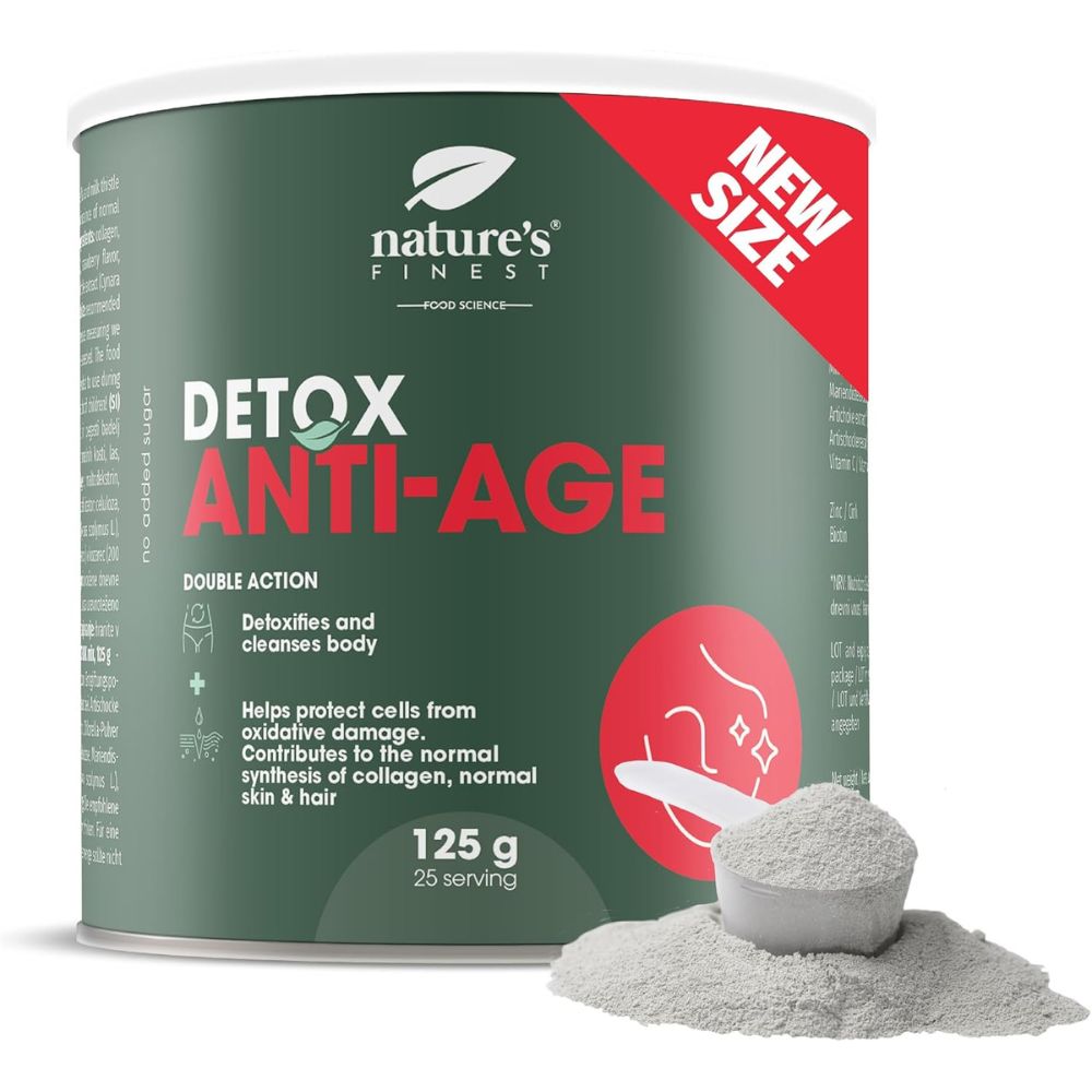 Nature's Finest Detox Anti-Age · 2-in-1-Schönheits-Entgiftungsformel