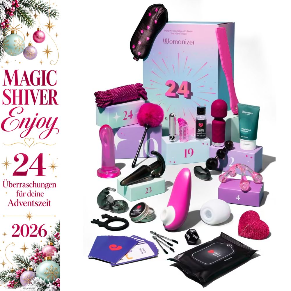 Magic Shiver Erotik-Adventskalender „Enjoy“ 2026 – inklusive Womanizer Starlet 3