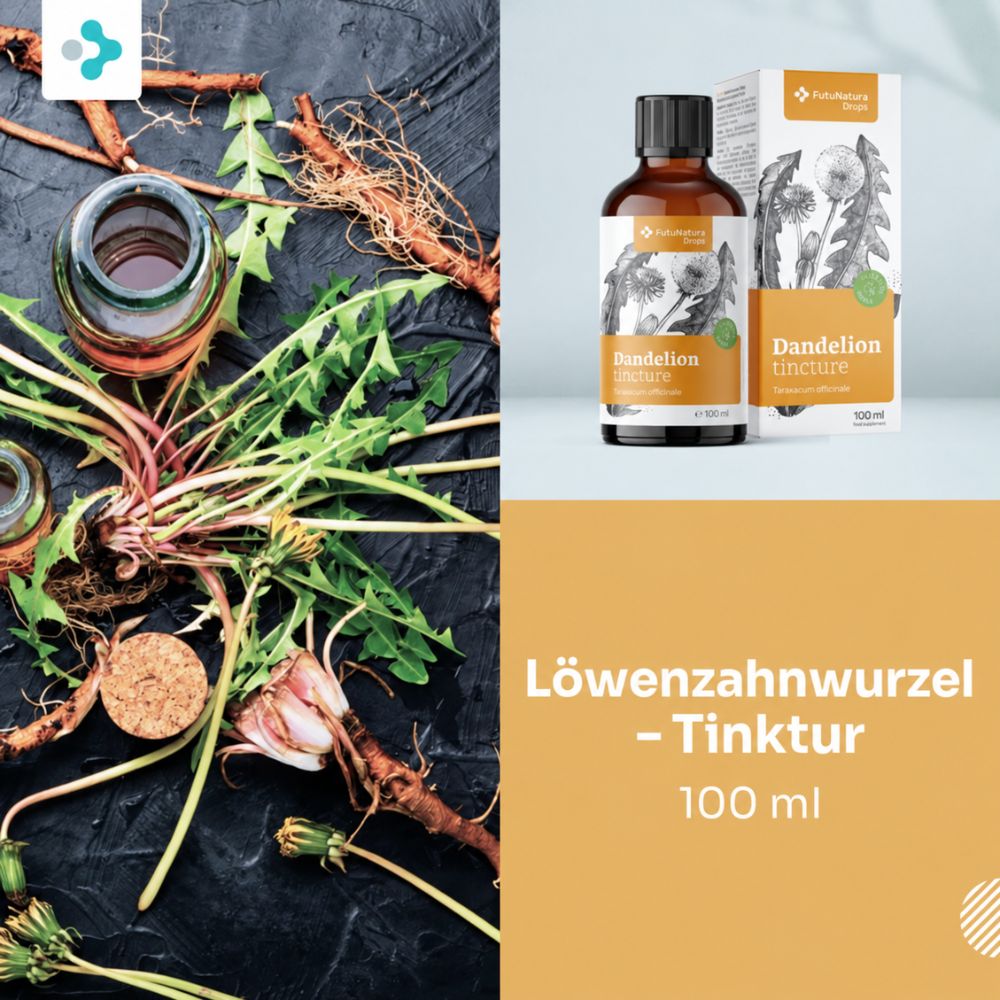 FutuNatura | Löwenzahnwurzel – Tinktur - 100 ml