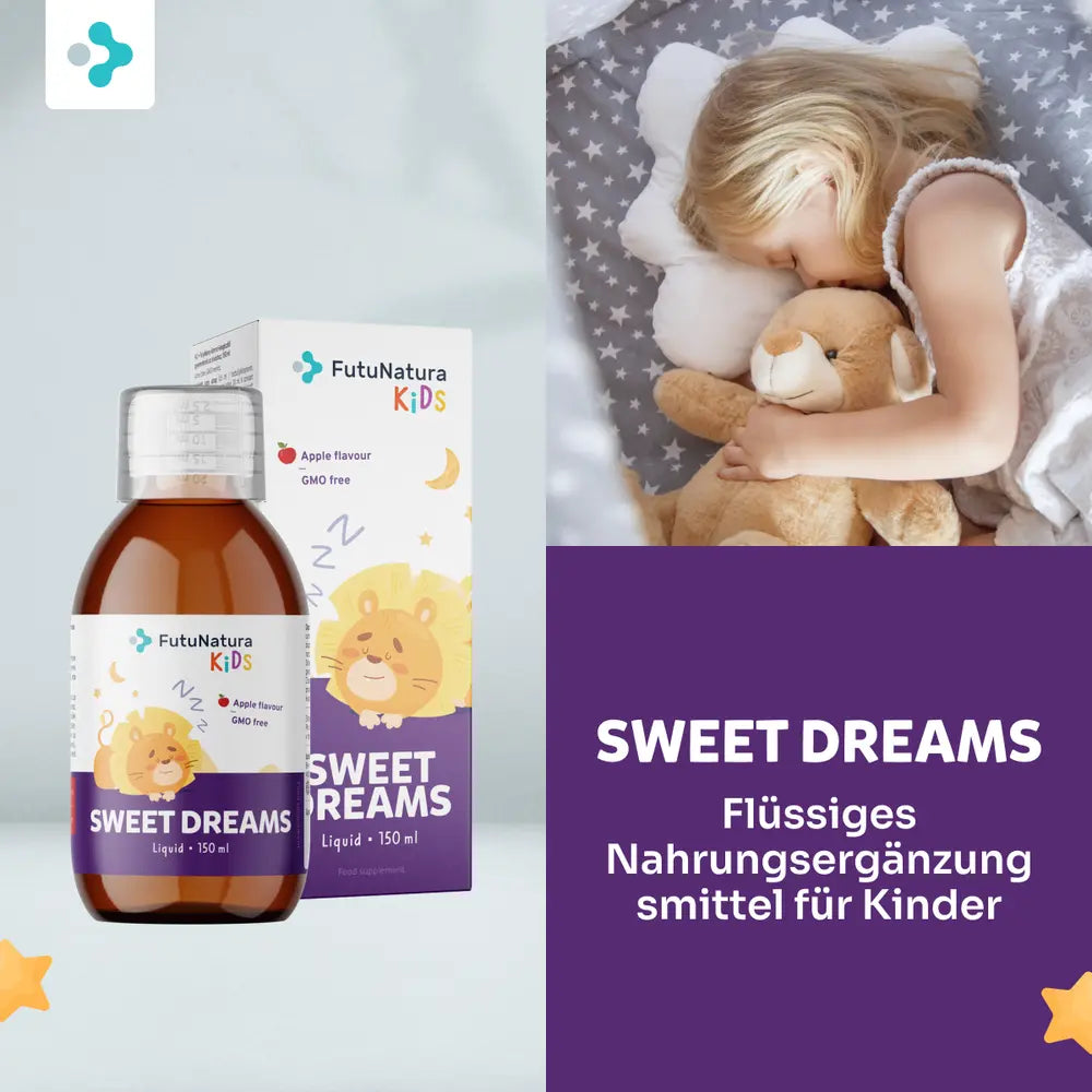 FutuNatura Sweet dreams · Flüssige Nahrungsergänzung für Kinder zum Schlafen – Bild 4