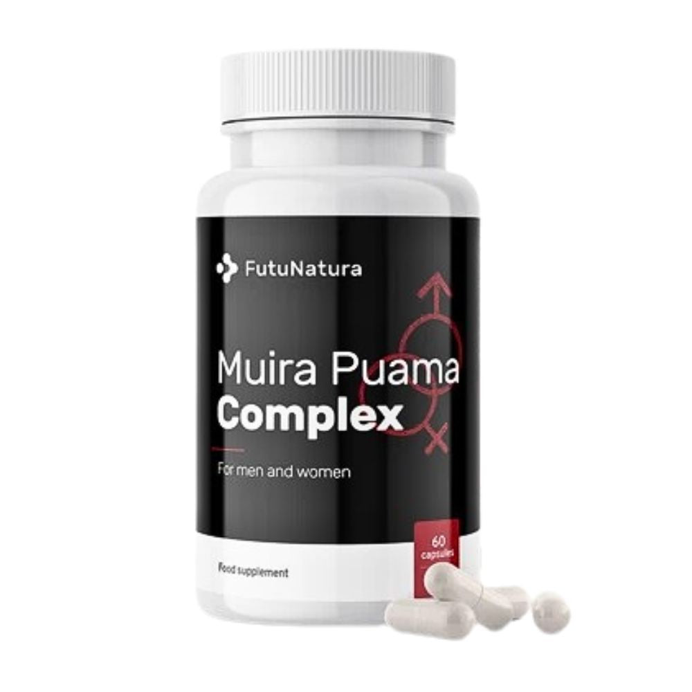 FutuNatura | Muira Puama Complex - sexuelle Potenz - Viagra /Kamagra Alternative - 60 Kapseln