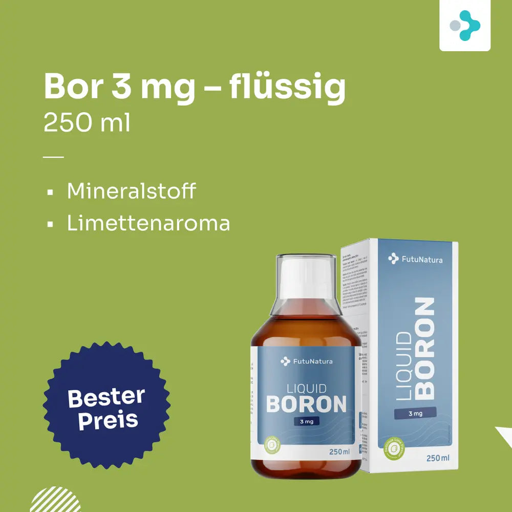 FutuNatura Bor 3 mg · Unterstützung für den Körper · flüssig · 250 ml – Bild 3