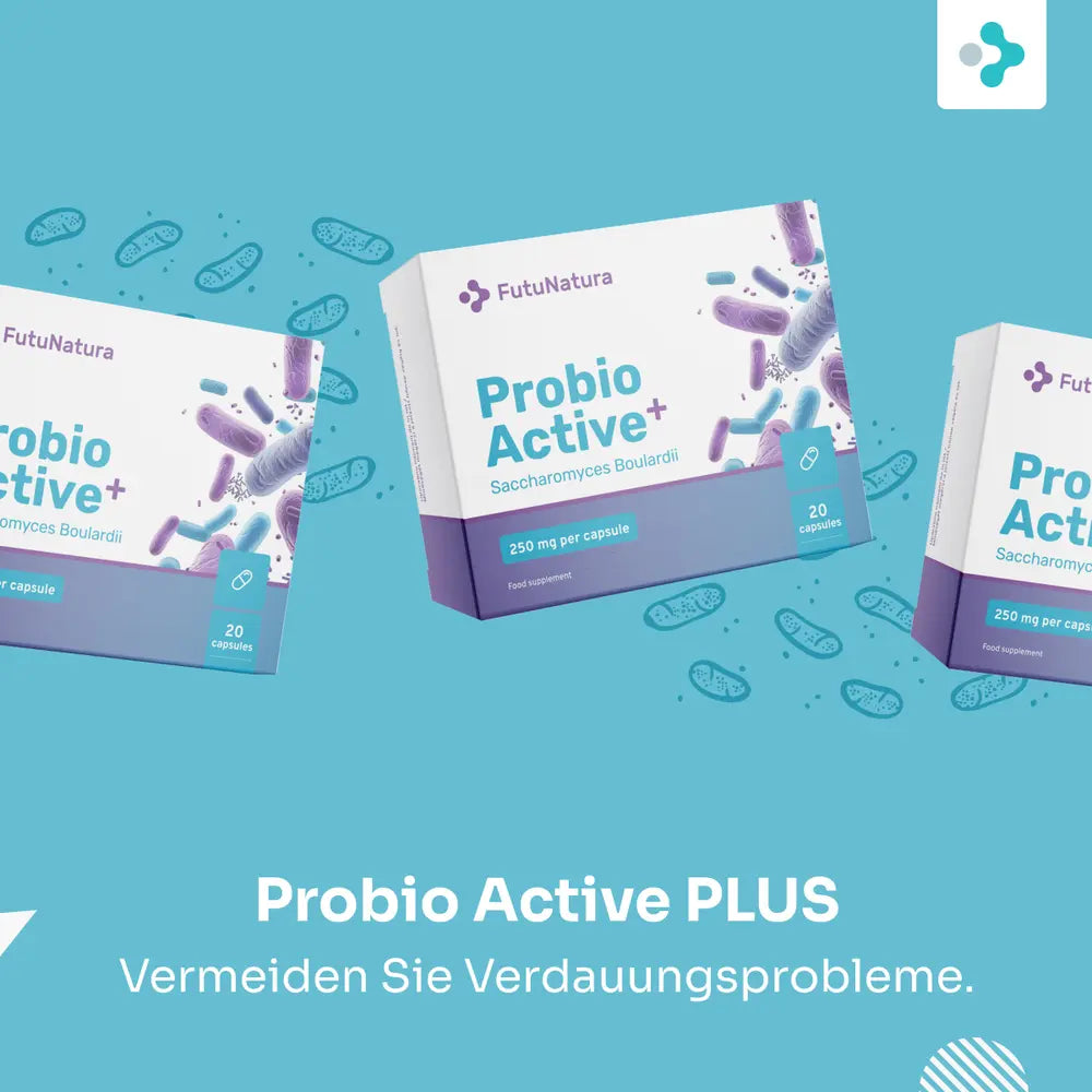 FutuNatura | Probio Active PLUS – Saccharomyces boulardii 250 mg - 20 Kapseln
