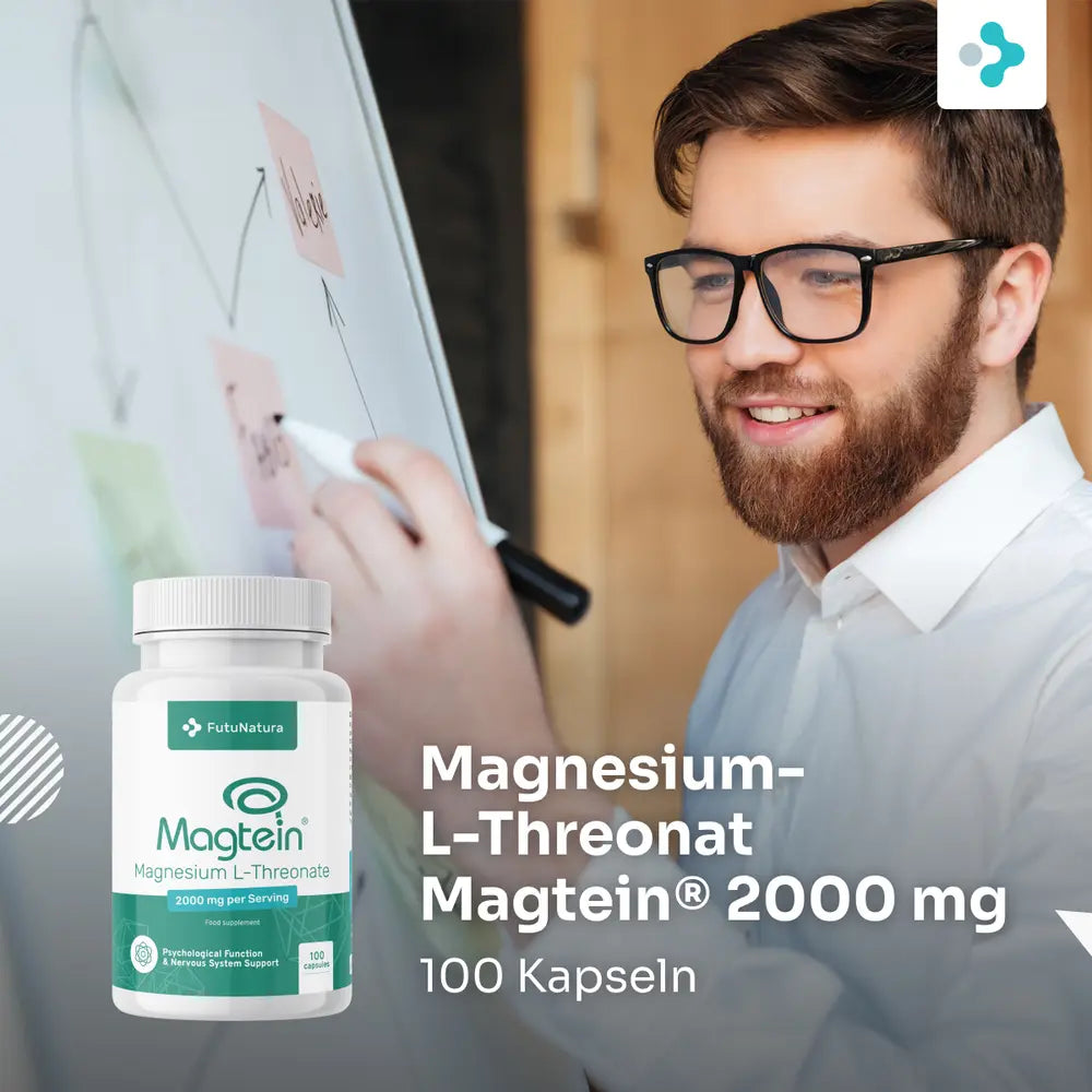 FutuNatura Magnesium L-Threonat Magtein® 2000 mg · 100 Kapseln – Bild 2