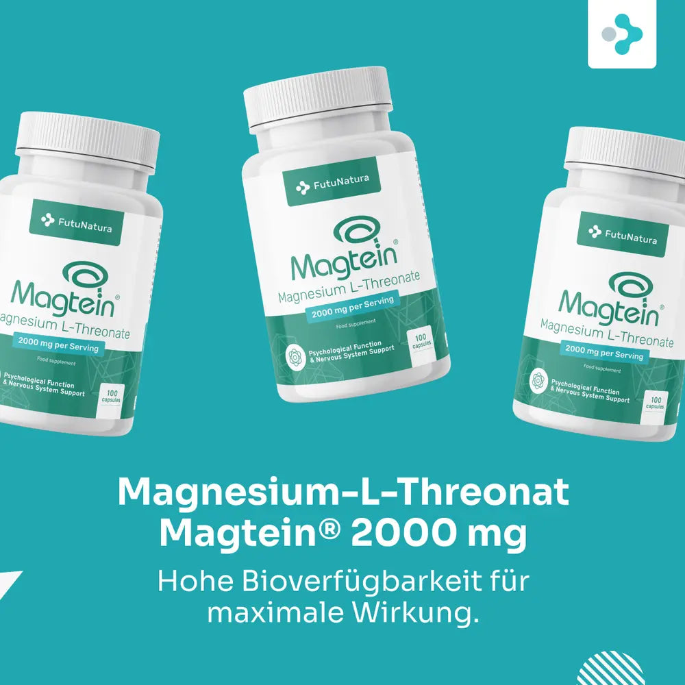 FutuNatura Magnesium L-Threonat Magtein® 2000 mg · 100 Kapseln – Bild 5