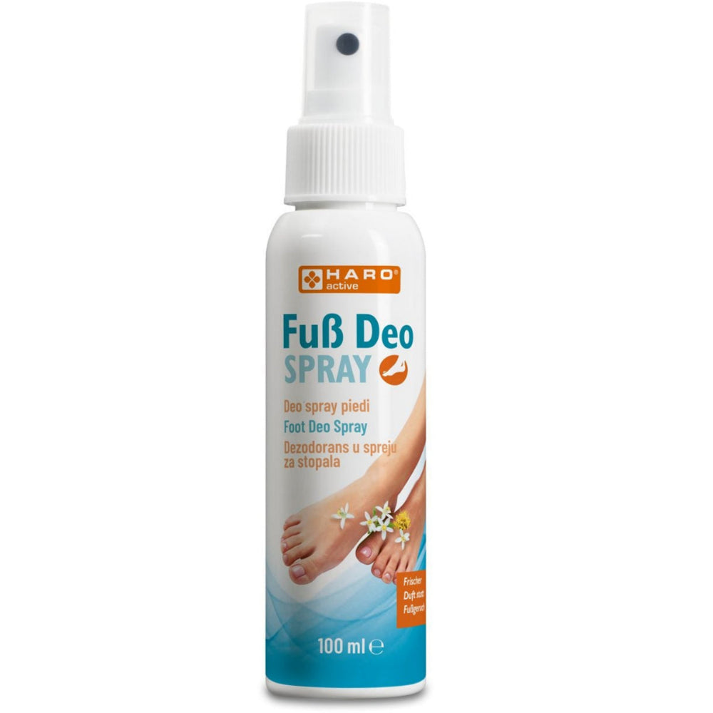 Haro Fuß Deo Spray · gegen unangenehmen Fußgeruch · 100ml