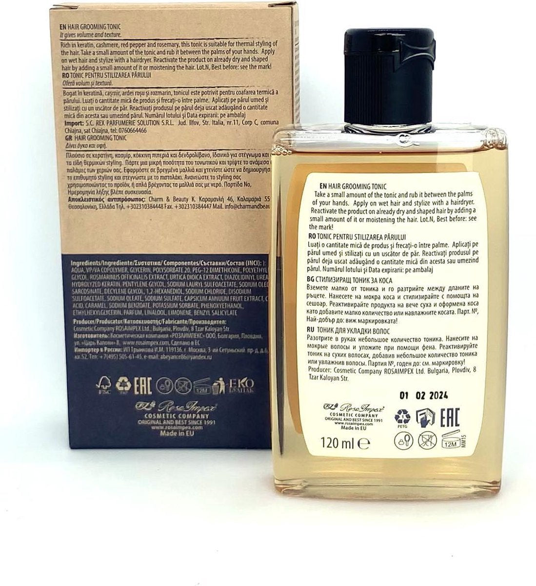 Mister33 Grooming tonic für Bart & Haare · Männerpflege – Bild 3