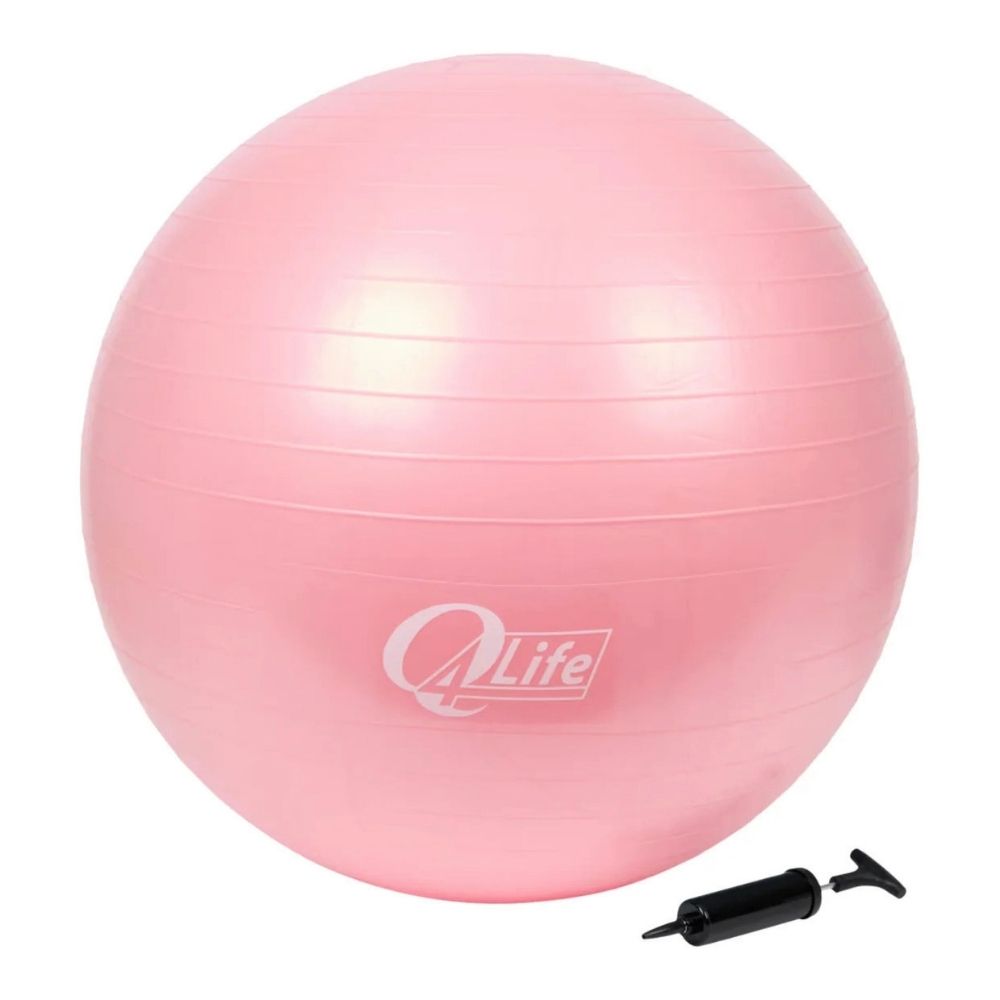 Q4Life | Gymnastikball 65 cm - Set mit Pumpe