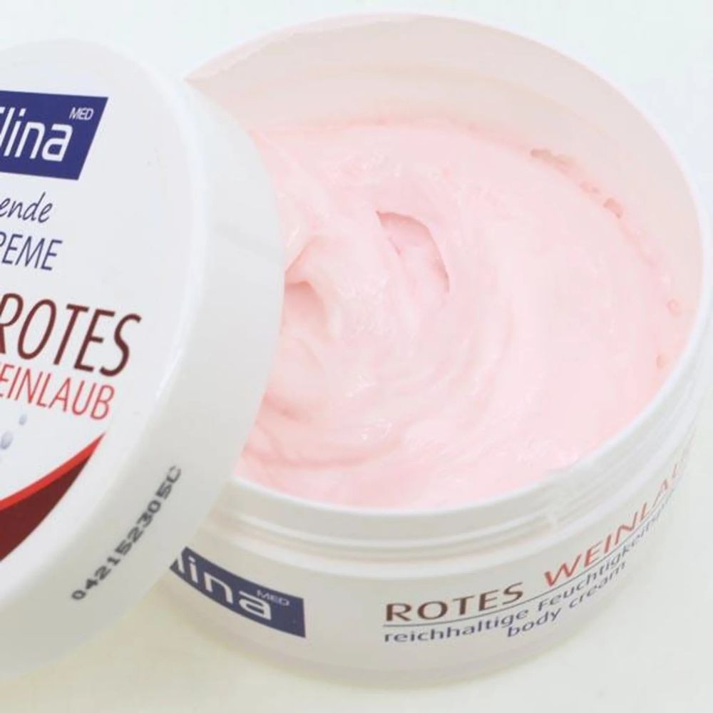 Elina Med Rotes Weinlaub pflegende Hautcreme · 150ml – Bild 3