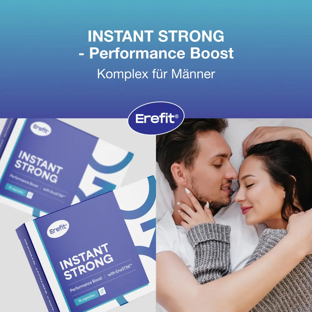 Erefit INSTANT STRONG · Performance Boost, Komplex für Männer · 15 Kapseln – Bild 4