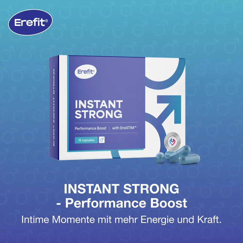 Erefit INSTANT STRONG · Performance Boost, Komplex für Männer · 15 Kapseln – Bild 5