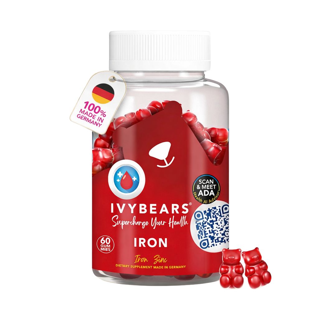 IvyBears Iron mit Eisen und Zink · 60 Gummibärchen – Bild 5