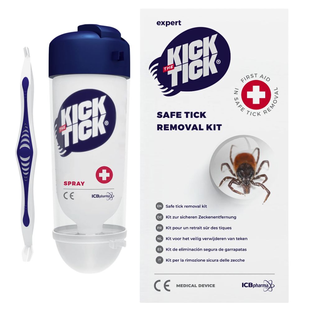 Novokill Recotin Kick the Tick Zeckenentferner Set · Vereisungsspray & Zeckenzange