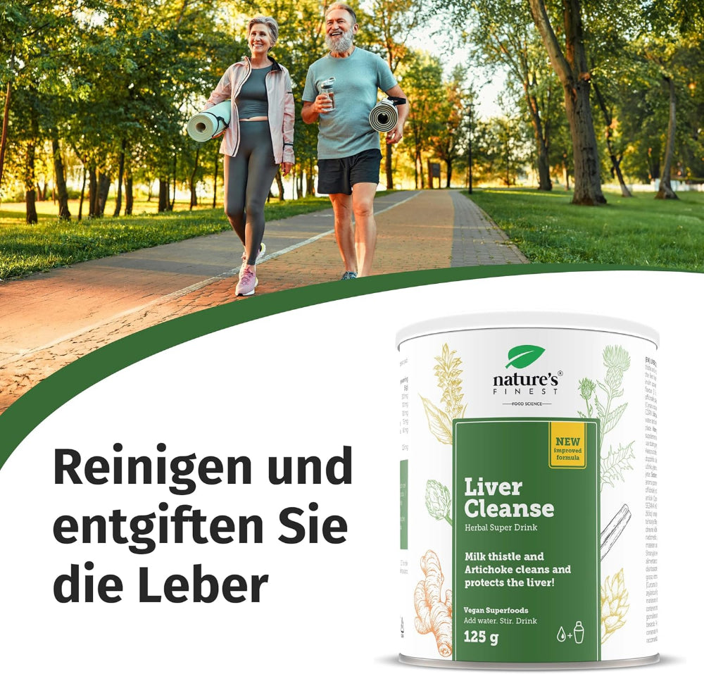 Nature's Finest Bio Liver Cleanse · Leberreinigung mit Mariendistel und Artischocken – Bild 3