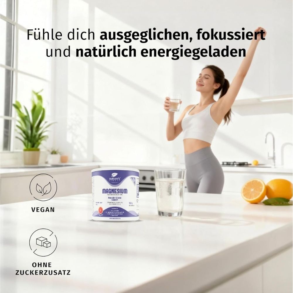 Nature's Finest Magnesium für Muskeln, Knochen & Energie – Bild 4