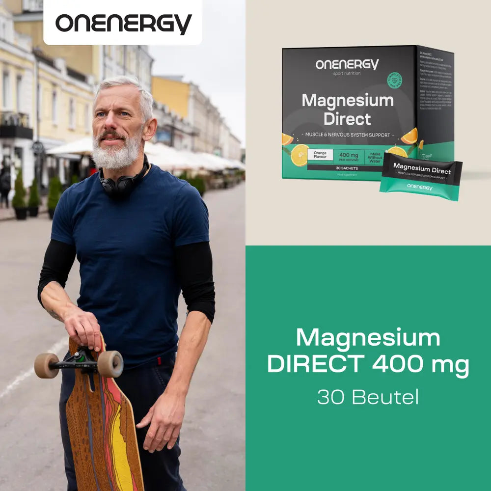 OnEnergy Magnesium DIRECT 400 mg · 30 Beutel – Bild 6