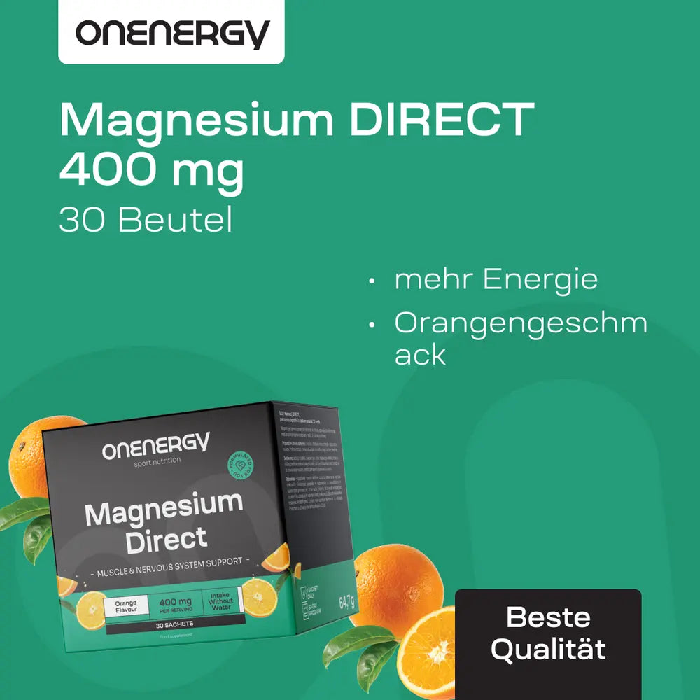 OnEnergy | Magnesium DIRECT 400 mg - 30 Beutel