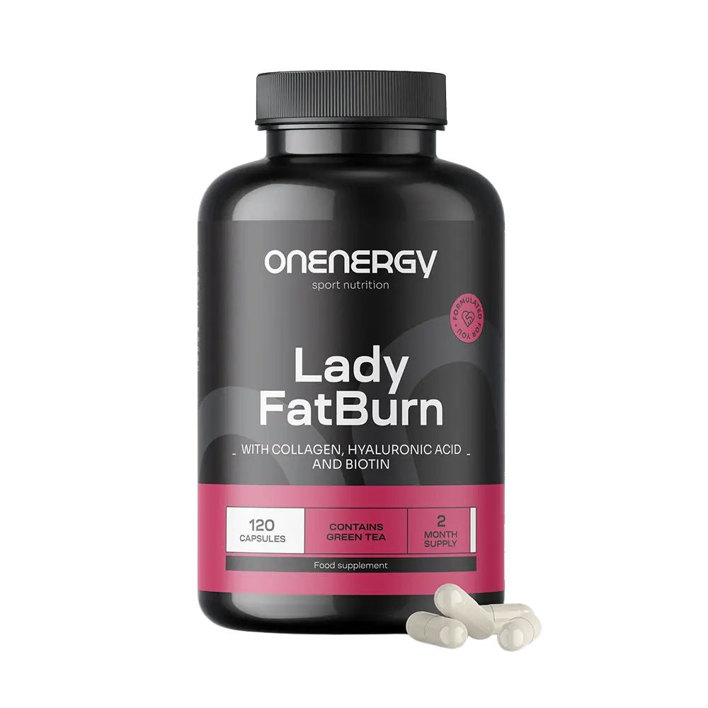 OnEnergy Lady FatBurn zur Unterstützung der weiblichen Schönheit · 120 Kapseln
