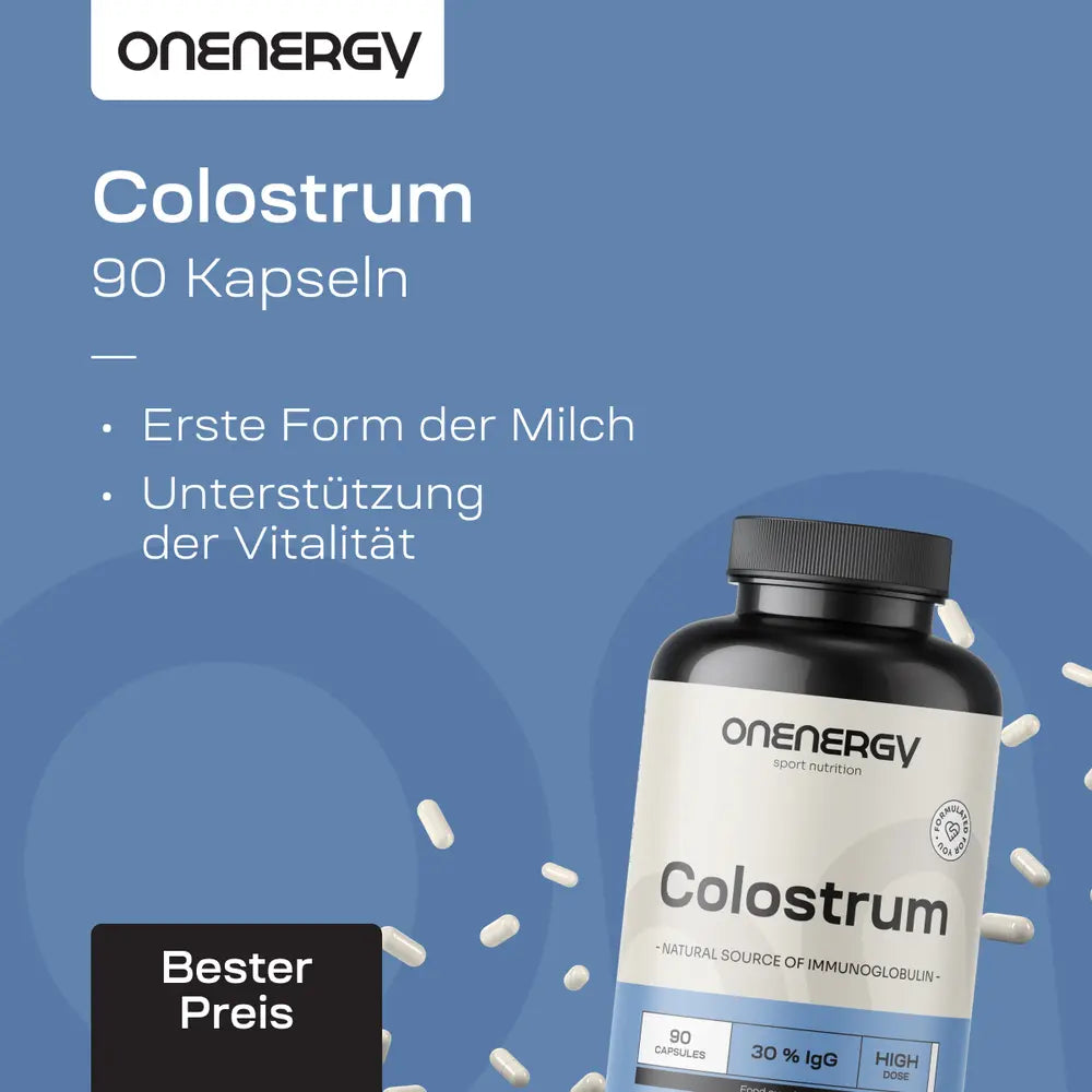 OnEnergy Colostrum 30 % IgG · 90 Kapseln – Bild 3