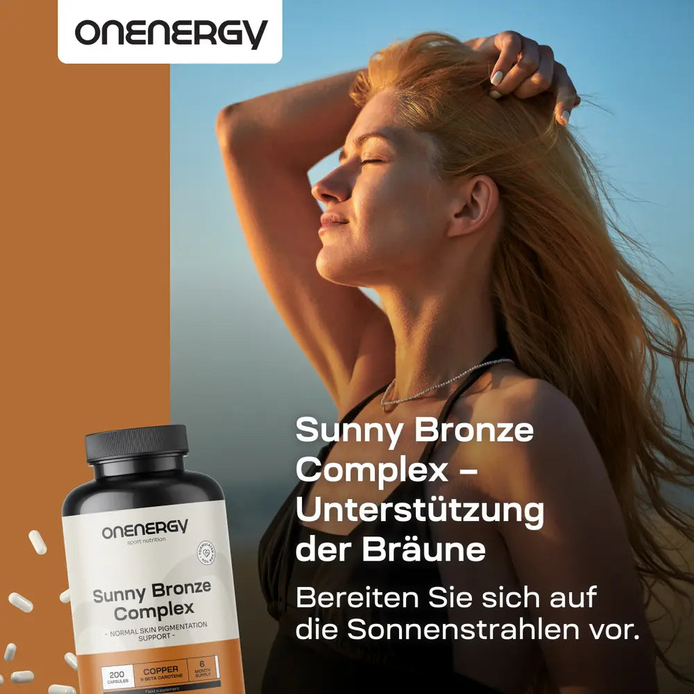 OnEnergy Sunny Bronze Complex · Unterstützung der Bräune · 200 Kapseln – Bild 2