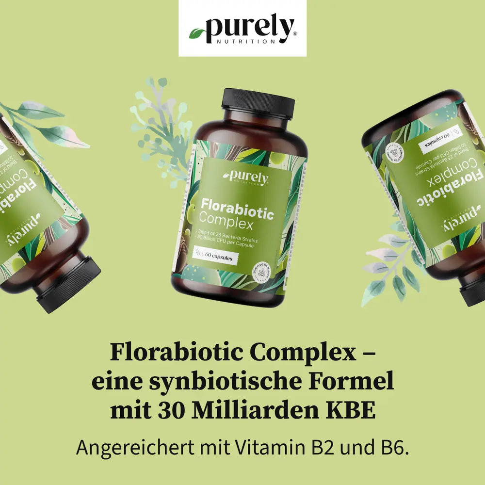 Purely Florabiotic Complex · synbiotische Formel mit 30 Milliarden KBE · 60 Kapseln – Bild 5