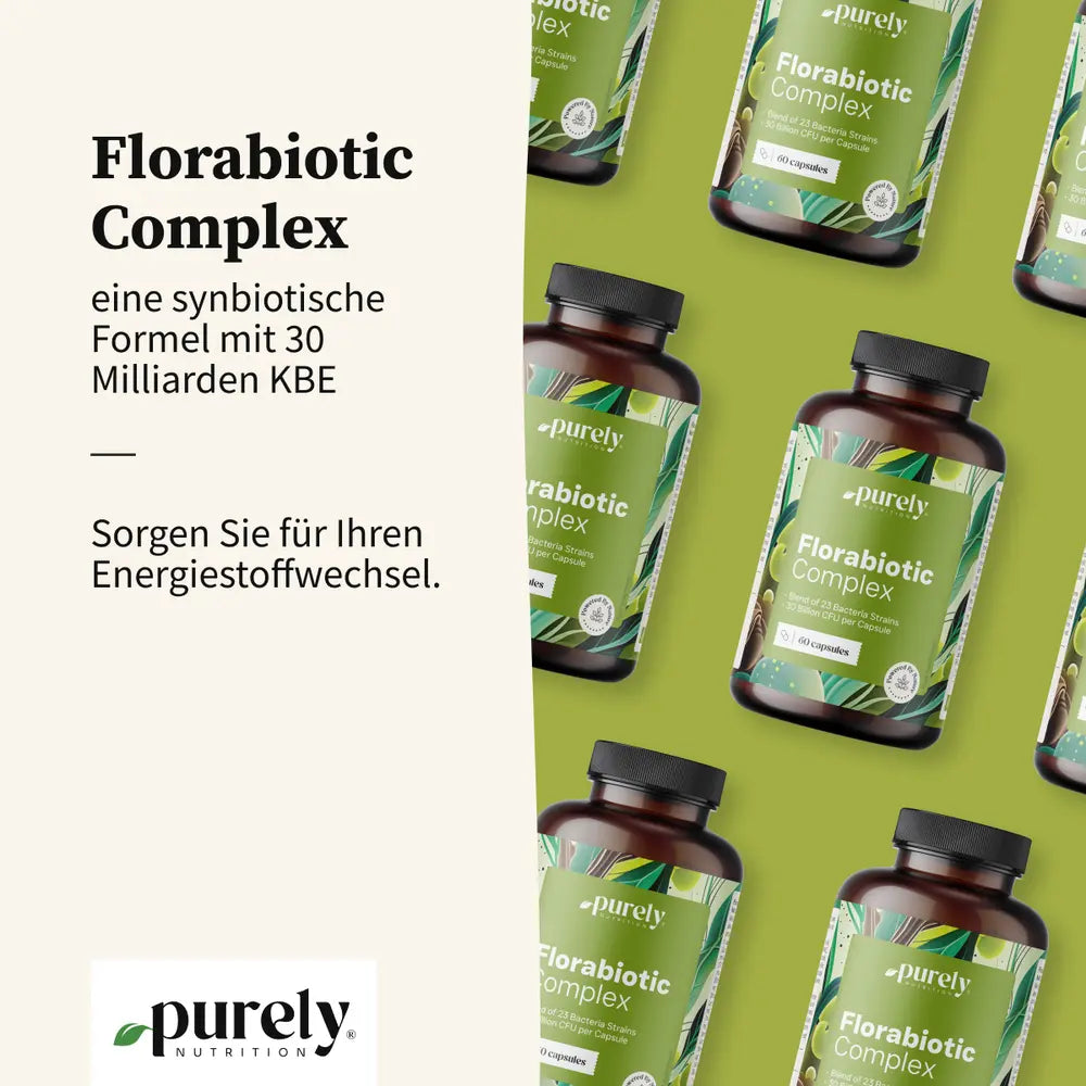 Purely Florabiotic Complex · synbiotische Formel mit 30 Milliarden KBE · 60 Kapseln – Bild 3