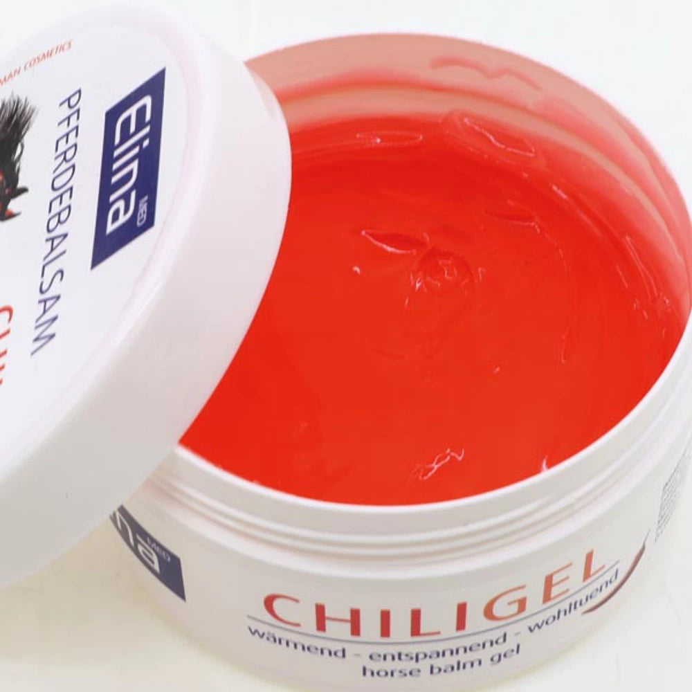Elina Med Pferdebalsam Chili-Gel · Wärmende Pflege für Muskeln & Gelenke · 150ml – Bild 2