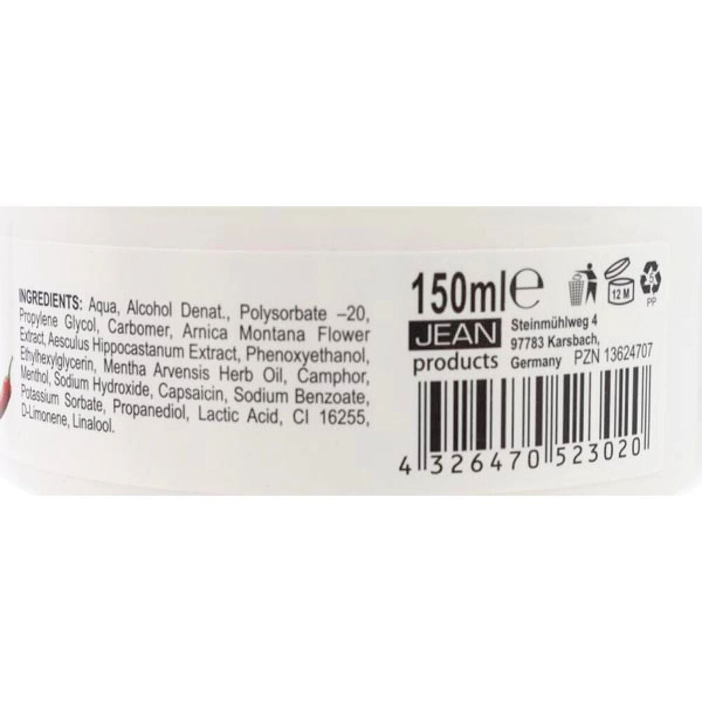 Elina Med Pferdebalsam Chili-Gel · Wärmende Pflege für Muskeln & Gelenke · 150ml – Bild 4