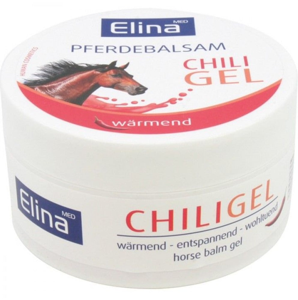 Elina Med Pferdebalsam Chili-Gel · Wärmende Pflege für Muskeln & Gelenke · 150ml