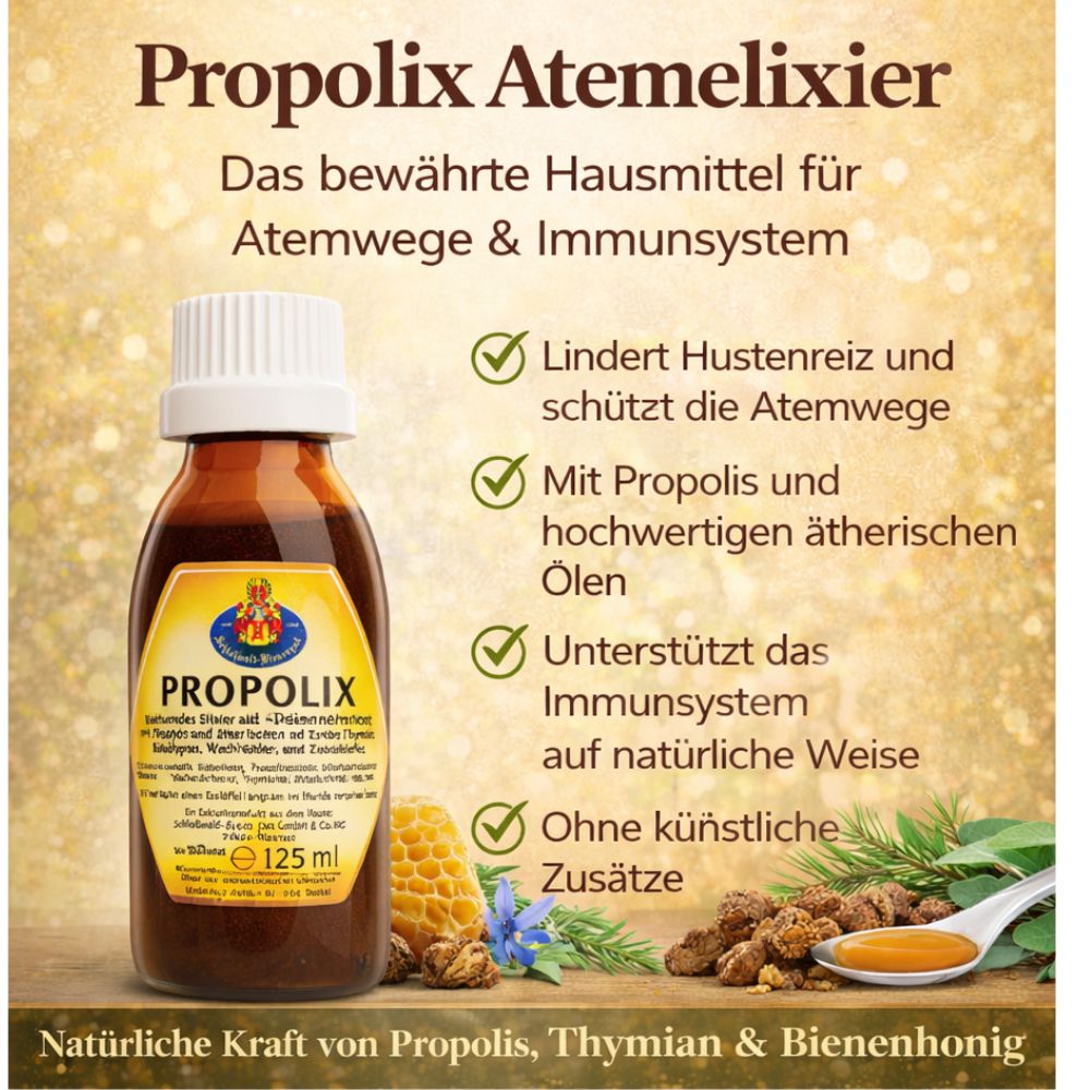 Schloßwald-Bienengut Propolix Atemelixier · 125 ml – Bild 4