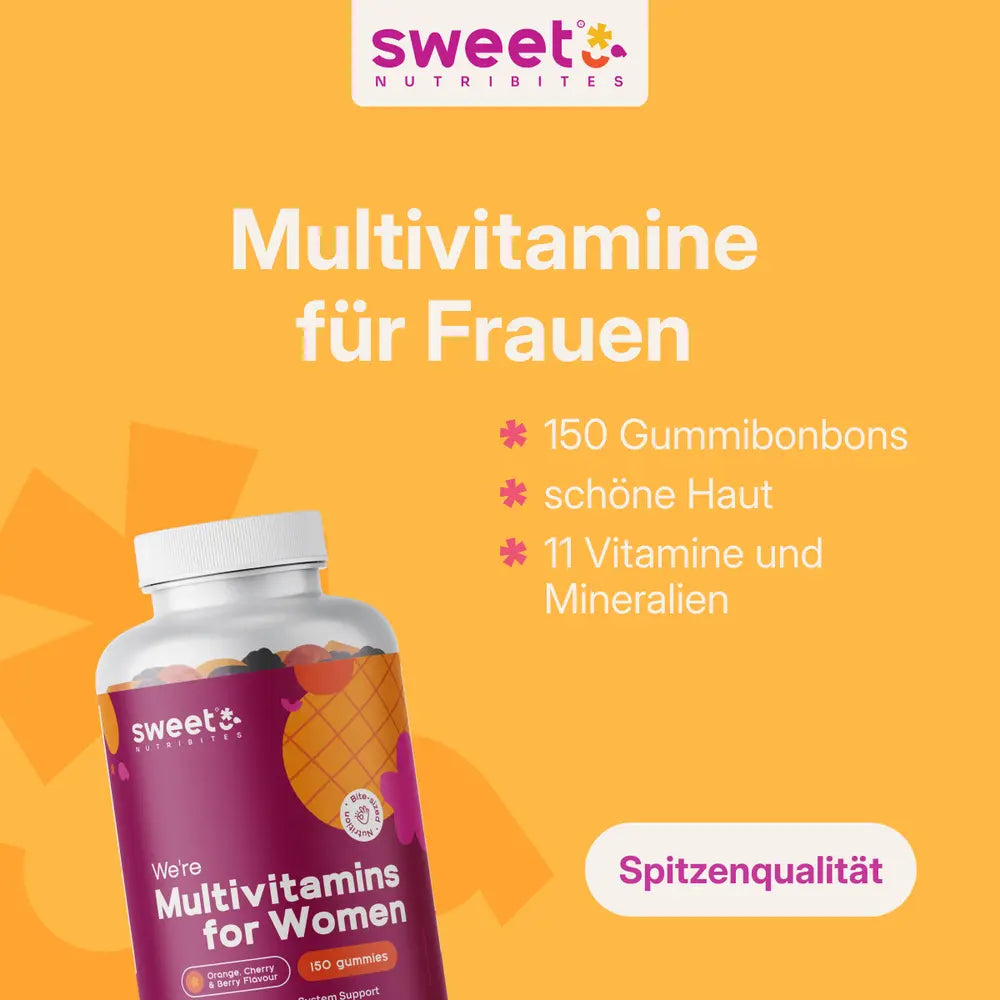 Sweet Nutribites Multivitamine für Frauen · 150 Gummies – Bild 3