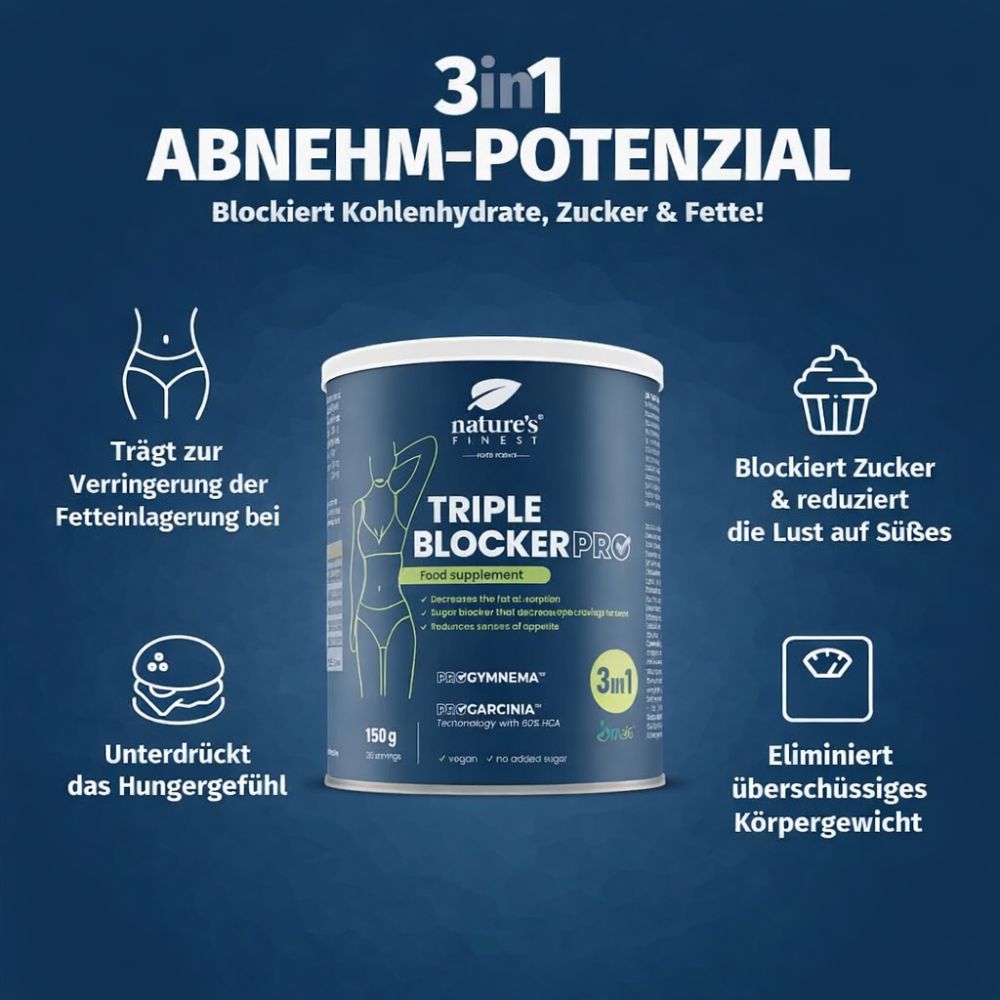 Nature's Finest Triple Blocker PRO · 3-in-1-Ergänzung zum Abnehmen – Bild 2