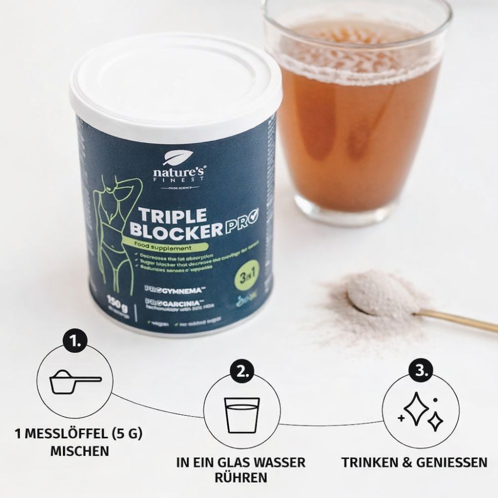 Nature's Finest Triple Blocker PRO · 3-in-1-Ergänzung zum Abnehmen – Bild 5