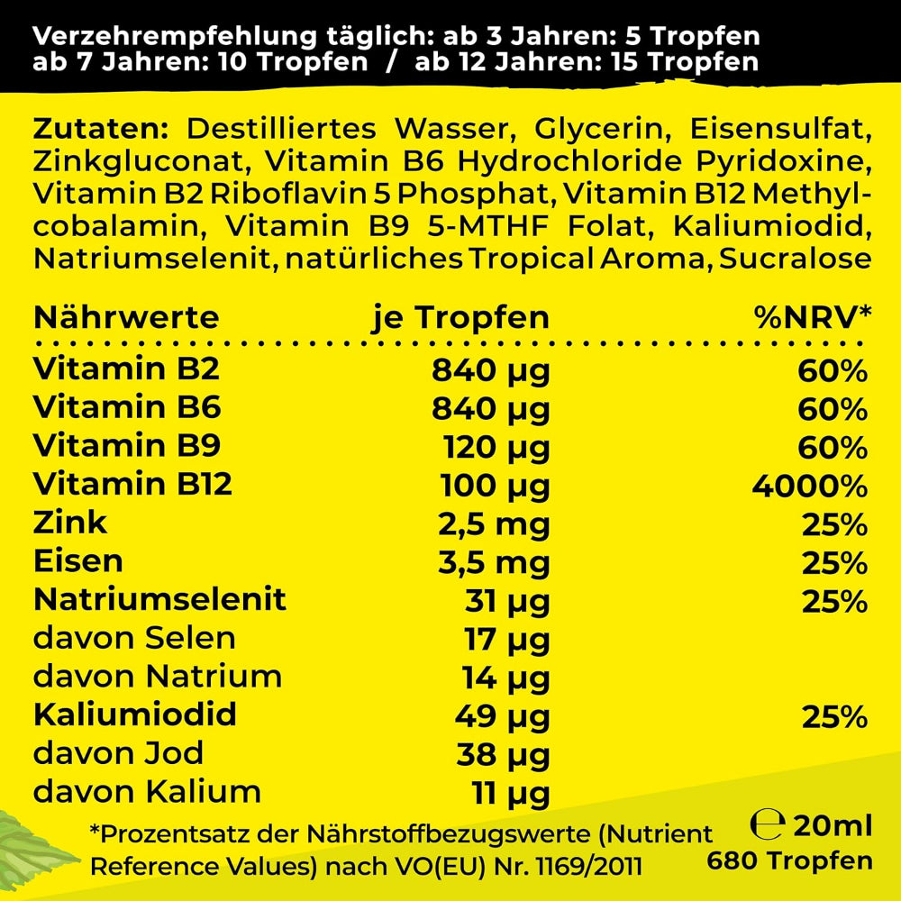 NatureCraft Vegan Kids All-in-One Tropfen · 20ml · NEUHEIT – Bild 4