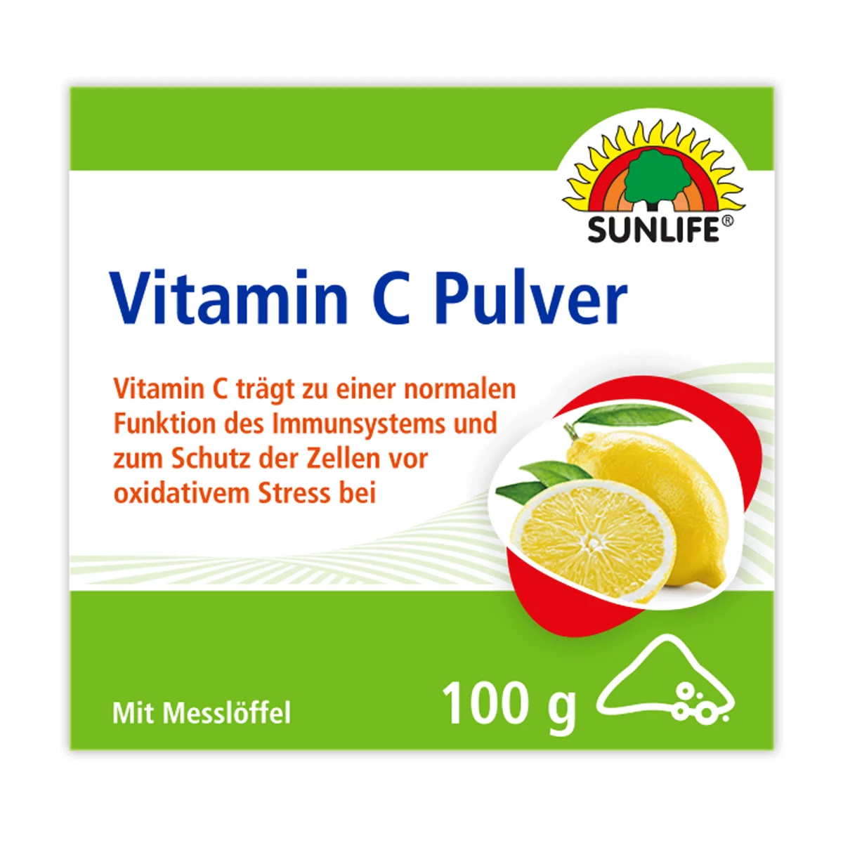 Sunlife Vitamin C Pulver mit Zitronengeschmack – Bild 6