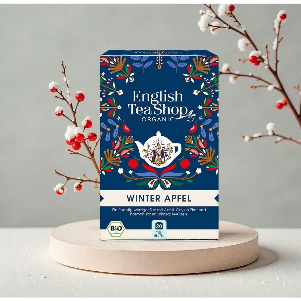 English Tea Shop | Wintertee „Winter Apfel“ – BIO - 20 Teebeutel