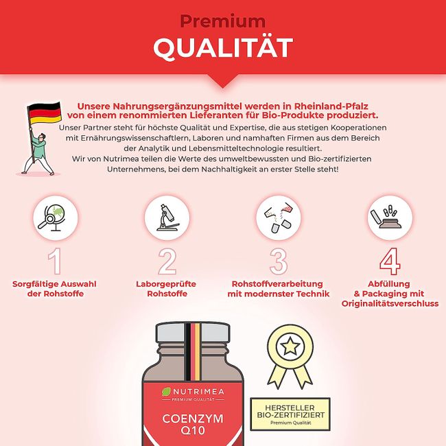 Nutrimea PREMIUM COENZYM Q10 – Bild 6