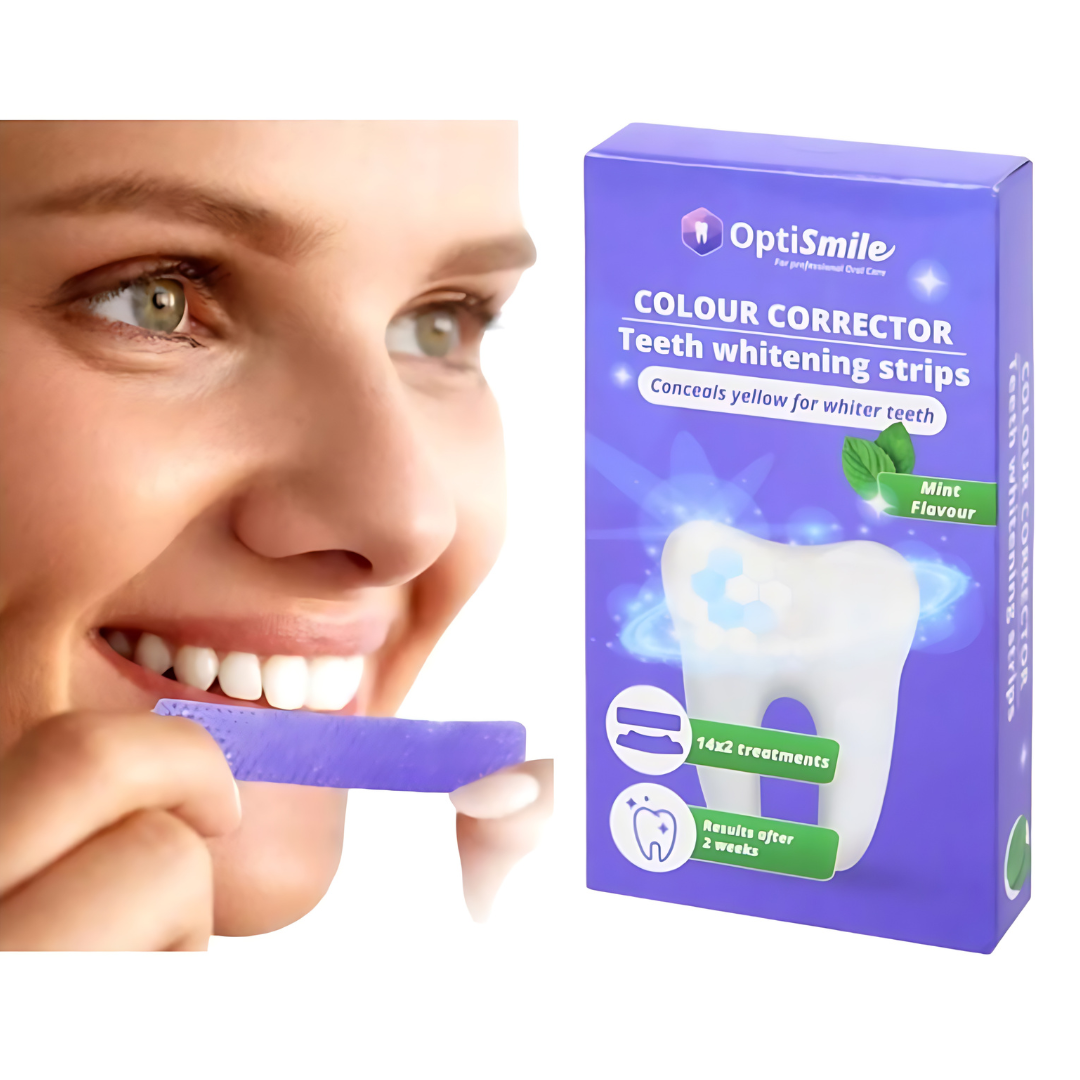 OptiSmile Colour Corrector Zahnaufhellungsstreifen · 14x2 Behandlungen – Bild 3