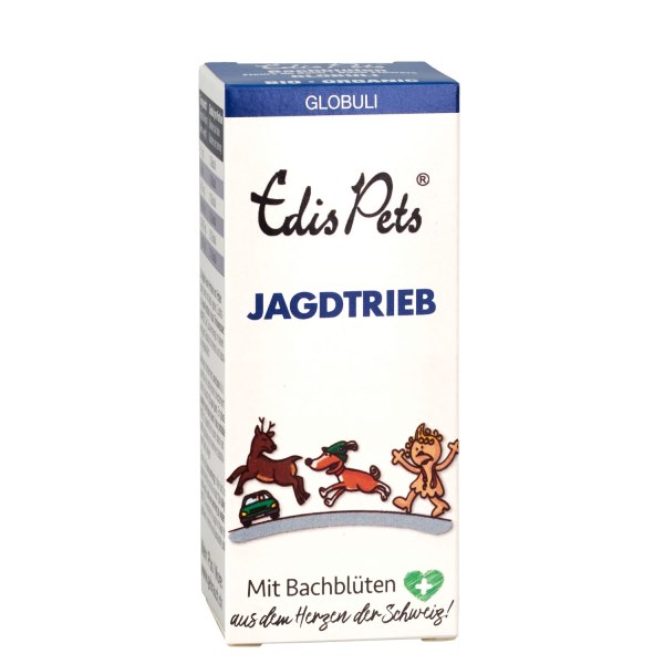 Edis Pets Jagdtrieb Bio Bachblüten Globuli für Hunde