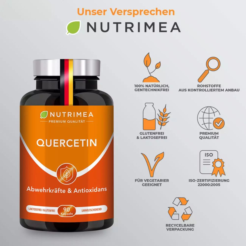 Nutrimea Quercetin Bromelain Komplex · 90 Kapseln – Bild 6